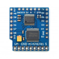 D1 Mini I2C Dual Motor Driver Shield