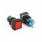 Push Button Switch Self-Lock LED Lamp