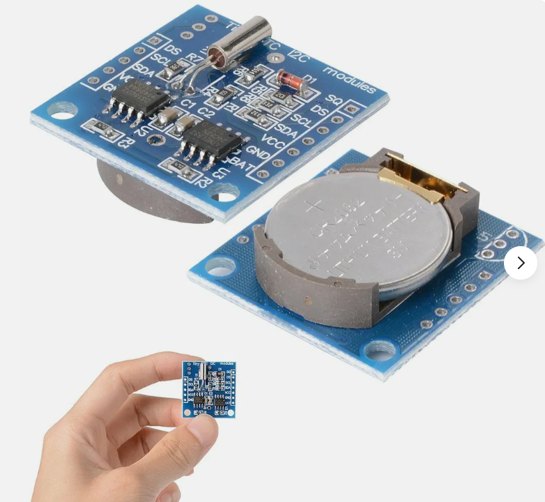 Modulo Orologio RTC DS1307 Con Memoria AT24C32 - Alta Precisione, Per Arduino E Progetti Elettronici - Foto 5