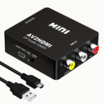 HDMI2AV CVBS Audio Video Composite Converter Adapter For HDTV Til AV