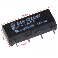 4PIN 5V Relay SIP-1A05 Reed Switch Relay