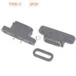 USB 3.1 Connector Type-C 2Pin 2 Welding Wire Female