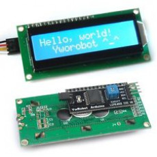 LCD display 16x2 tegn med I2C-bus